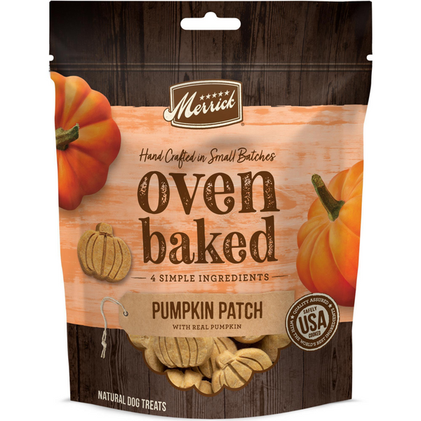 Merrick Pumpkin Patch Oven Baked Dog Treats