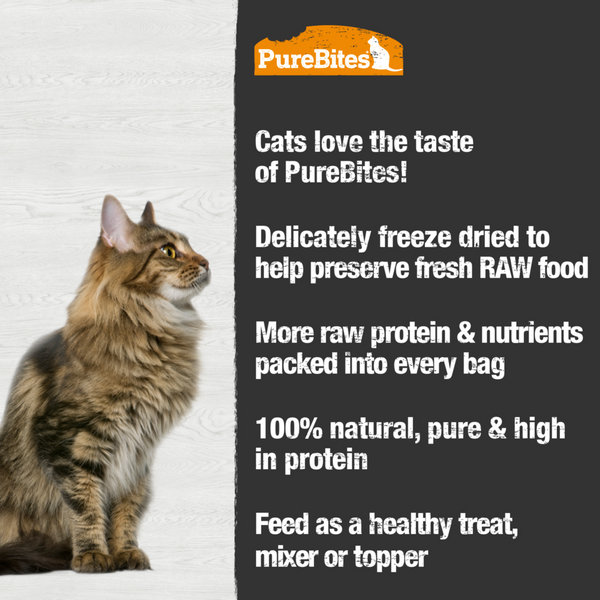 PureBites Freeze Dried Duck Liver Cat Treats