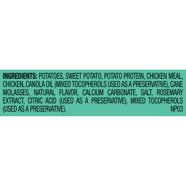 Natural Balance Rewards Crunchy Biscuits Dog Treats for Small Breeds with Real Chicken