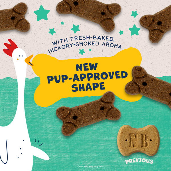 Natural Balance Rewards Crunchy Biscuits Dog Treats for Small Breeds with Real Chicken