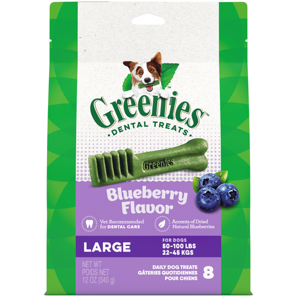 Greenies Large Blueberry Dental Dog Chews