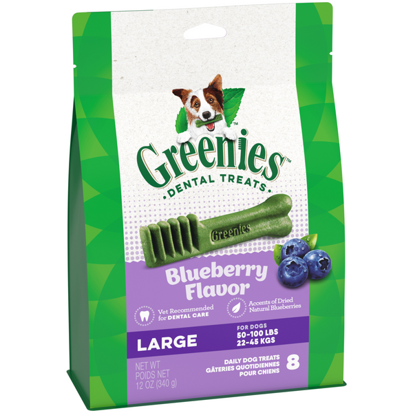 Greenies Large Blueberry Dental Dog Chews