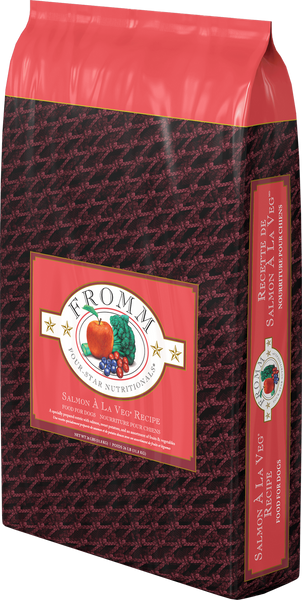 Fromm Four Star Salmon A La Veg Recipe Dry Dog Food