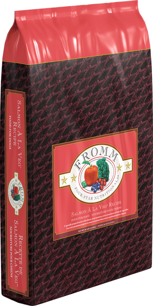 Fromm Four Star Salmon A La Veg Recipe Dry Dog Food