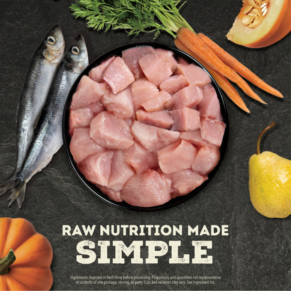 ACANA Freeze Dried Dog Food & Topper, Grain Free, High Protein,  Fresh & Raw Animal Ingredients, Free-Run Turkey Recipe, Morsels