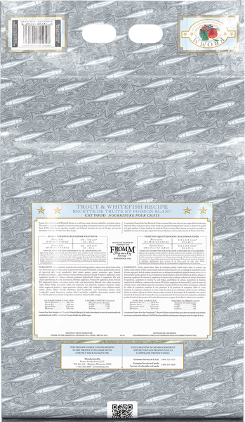 Fromm Four Star Trout & Whitefish Recipe Dry Cat Food