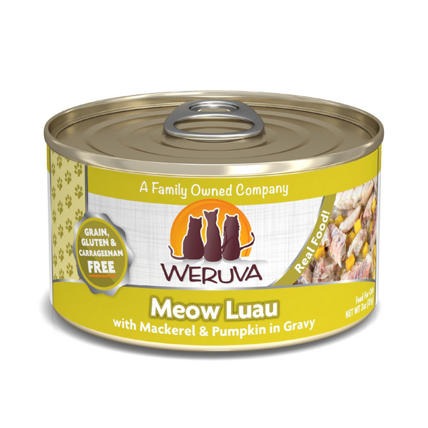 Weruva Meow Luau With Mackerel and Pumpkin Canned Cat Food