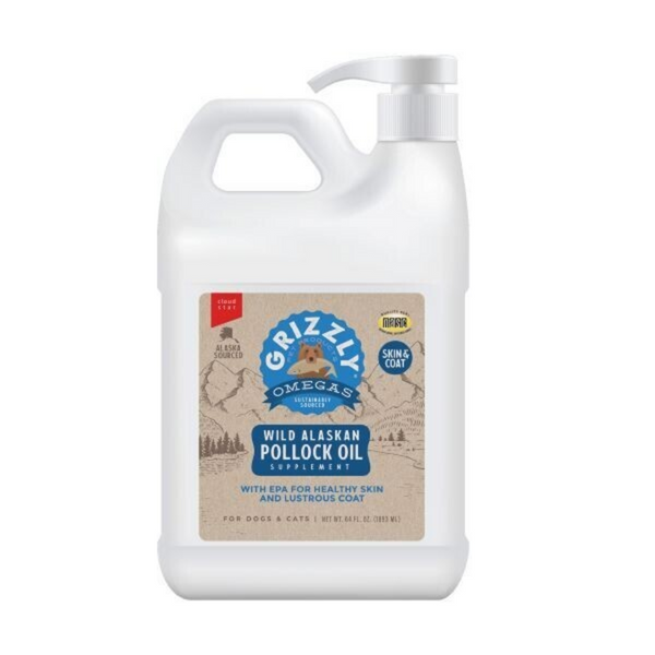 Grizzly Pollock Oil for Dogs