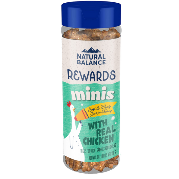 Natural Balance Rewards Minis Dog Treats with Real Chicken
