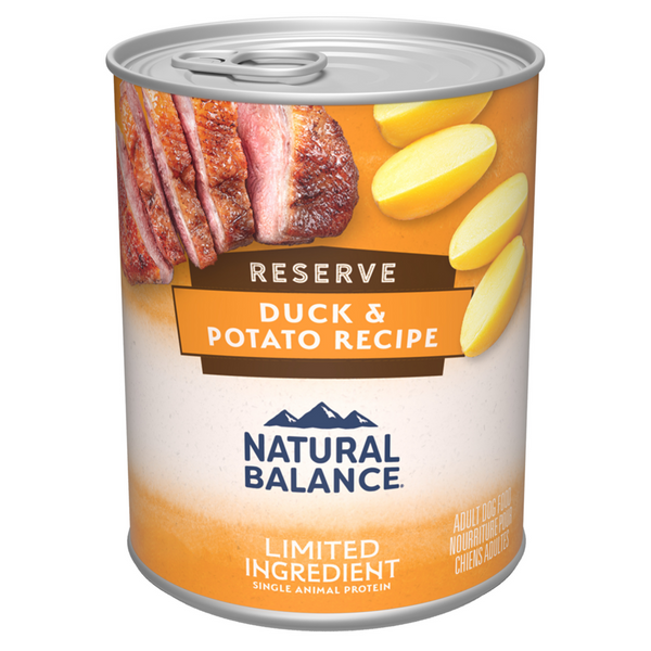 Natural Balance Limited Ingredient Reserve Wet Dog Food, Duck & Potato Recipe