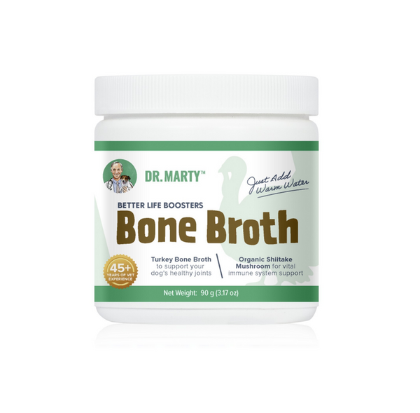 Dr. Marty Bone Broth Better Life Boosters Powdered Supplement for Dogs