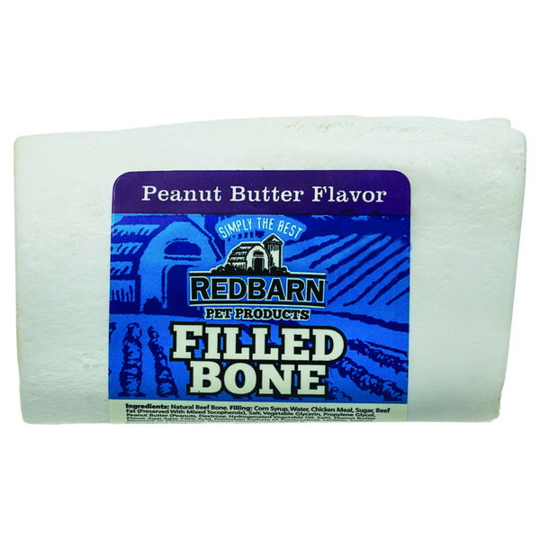 Redbarn Peanut Butter Filled Bone For Dogs