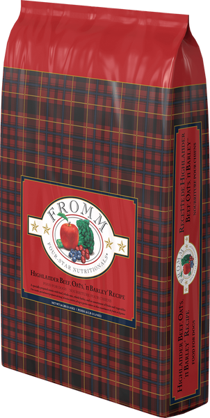 Fromm Four Star Highlander Beef, Oats, 'n Barley Recipe Dry Dog Food