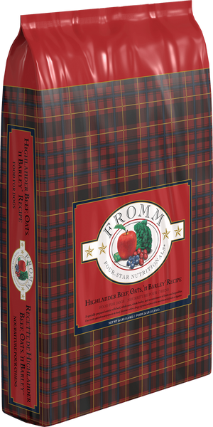 Fromm Four Star Highlander Beef, Oats, 'n Barley Recipe Dry Dog Food