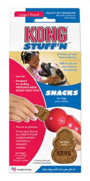 Kong Stuff'N Snacks Peanut Butter Recipe Dog Treats