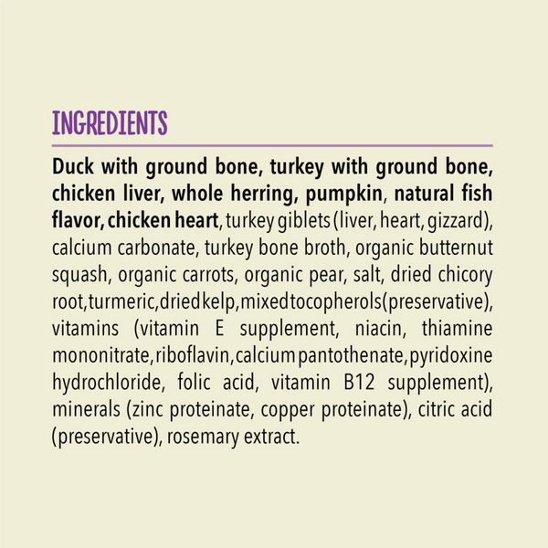 ACANA Freeze Dried Dog Food and Topper Grain Free High Protein Fresh and Raw Animal Ingredients Duck Recipe Patties