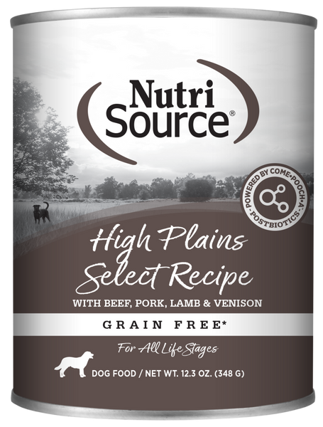 Nutrisource Grain Free High Plains Select Dog Food
