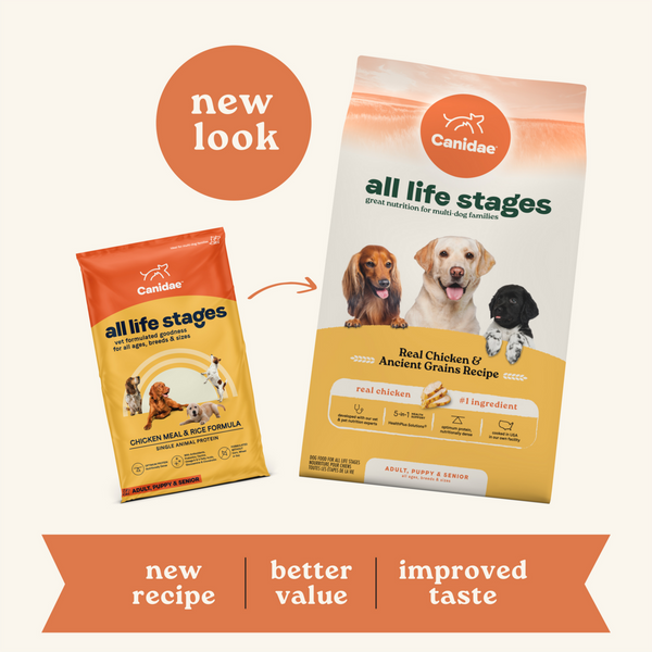 Canidae All Life Stages Dry Dog Food, Real Chicken & Ancient Grains Recipe