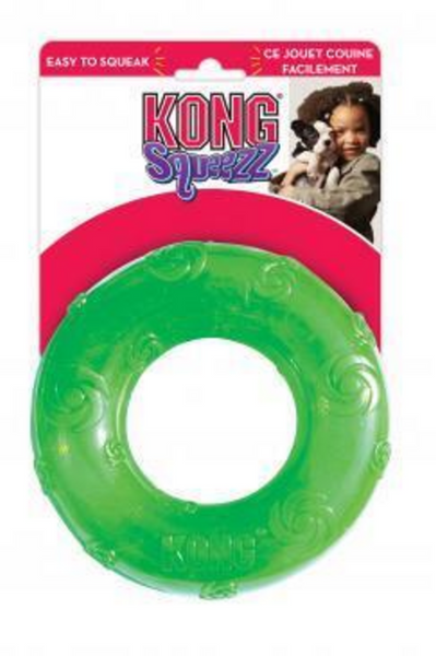 Kong Squeezz Ring Dog Toy