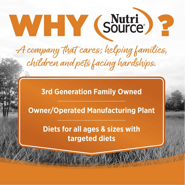 Nutrisource Grain Free Lamb Meal & Pea Dog Food