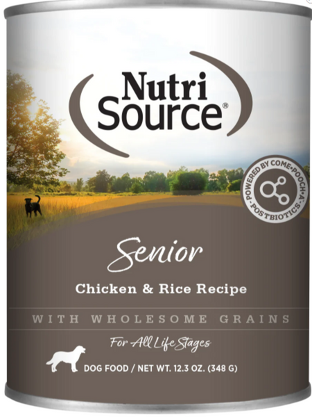 Nutrisource Chicken & Rice Senior Dog Food