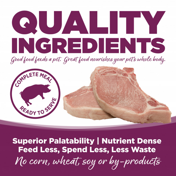 PureVita Pork Entree Dog Food