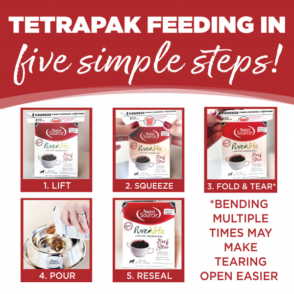 PureVita Beef Entree Dog Food