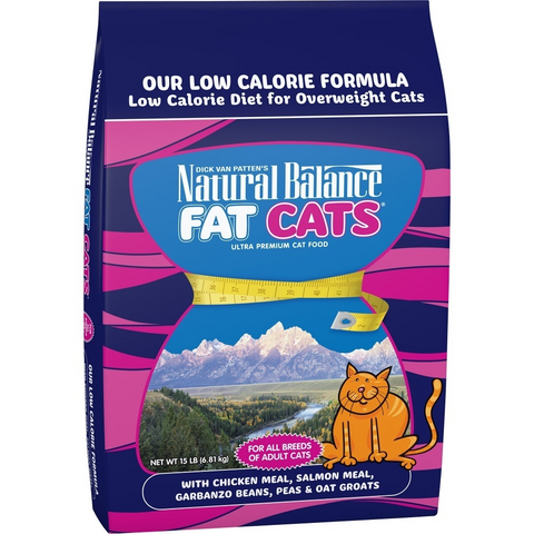 Natural Balance Original Ultra Fat Cats Chicken Meal & Salmon Meal Recipe Dry Cat Food