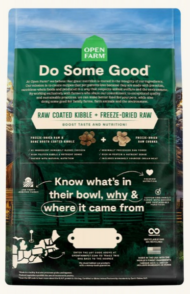 Open Farm RawMix Open Prairie with Ancient Grains Dry Dog Food
