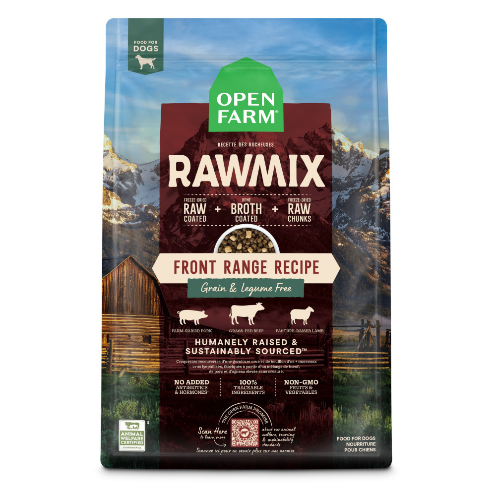 Open Farm Grain & Legume Free RawMix Front Range Dry Dog Food