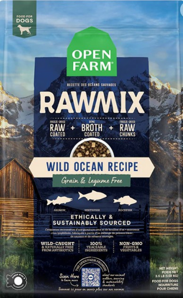 Open Farm Grain & Legume Free RawMix Wild Ocean Dry Dog Food