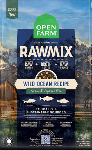 Open Farm Grain & Legume Free RawMix Wild Ocean Dry Dog Food