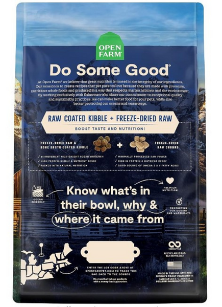 Open Farm RawMix Wild Ocean with Ancient Grains Dry Dog Food