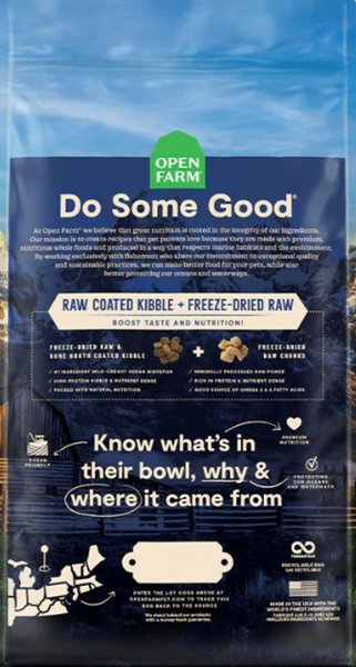 Open Farm Grain Free RawMix Wild Ocean Dry Cat Food