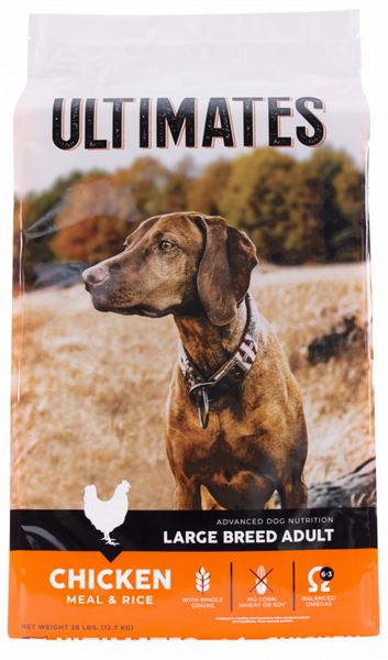 Ultimates Large Breed Adult Chicken Meal & Rice Dry Dog Food