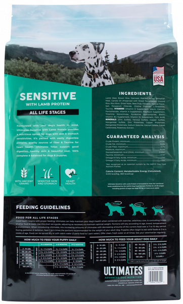 Ultimates Sensitive With Lamb Protein Dry Dog Food