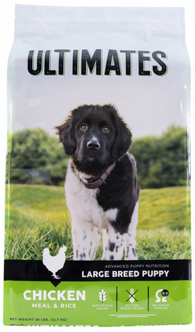 Ultimates Large Breed Puppy Chicken Meal & Rice Dry Dog Food