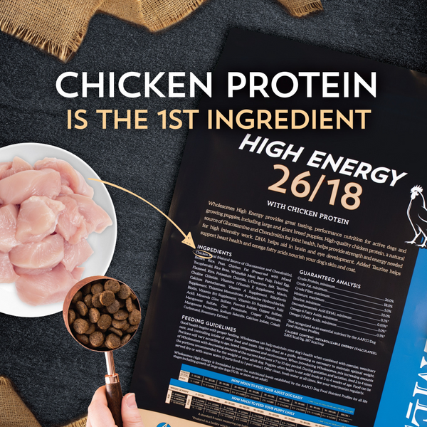 Wholesomes High Energy Dry Dog Food