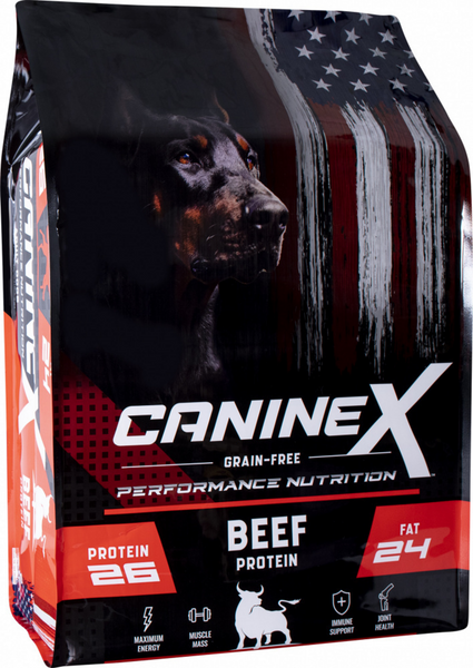CanineX Grain Free Beef Dry Dog Food