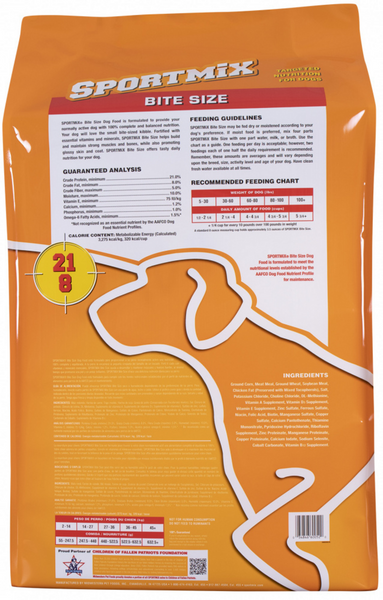 Sportmix Bite Size Dry Dog Food