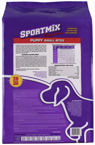 Sportmix Premium Small Bites Puppy Dry Dog Food