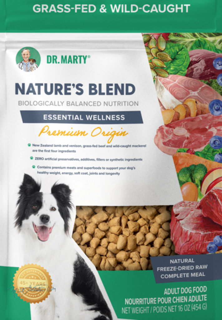 Dr. Marty Nature's Blend Premium Origin Freeze Dried Dog Food