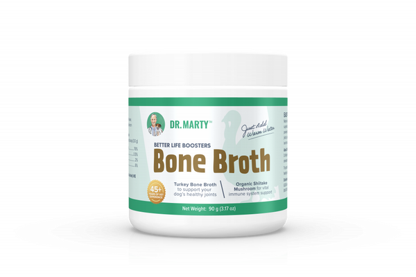 Dr. Marty Bone Broth Better Life Boosters Powdered Supplement for Dogs