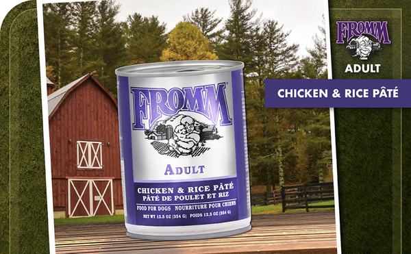 Fromm Classic Adult Chicken & Rice Pate Canned Dog Food