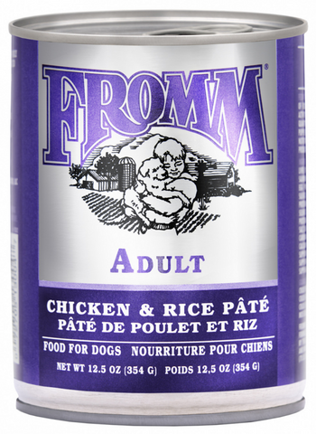 Fromm Classic Adult Chicken & Rice Pate Canned Dog Food