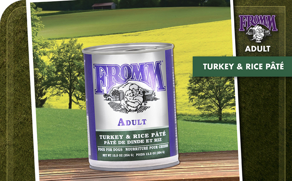 Fromm Classic Adult Turkey & Rice Pate Canned Dog Food