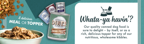 Fromm Diner Classics Paulas Chicken and Pumpkin Pate Wet Dog Food