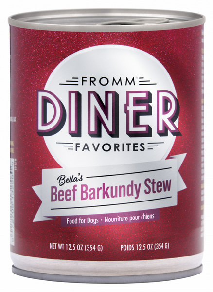 Fromm Diner Favorites Bella's Beef Barkundy Stew Dog Food