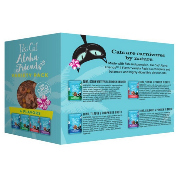 Tiki Cat Aloha Friends Variety Pack Cat Food Pouches