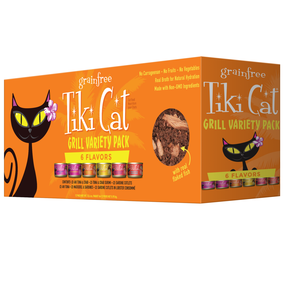 Tiki Cat Grill Variety Pack Canned Wet Cat Food